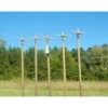 Showcase Miniatures 2301 - 30ft Power Pole Set - HO Scale Kit -Model Train Hub scm2301 25684.1645223948