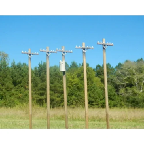 Showcase Miniatures 2301 - 30ft Power Pole Set - HO Scale Kit
