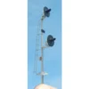 Showcase Miniatures 2302 - Pole Mount Searchlight Signal - HO Scale Kit -Model Train Hub scm2302 55839.1645223948