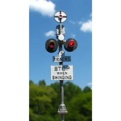 Showcase Miniatures 2320 - Magnetic Signal Co. Model 13 Wigwag Flagman - HO Scale