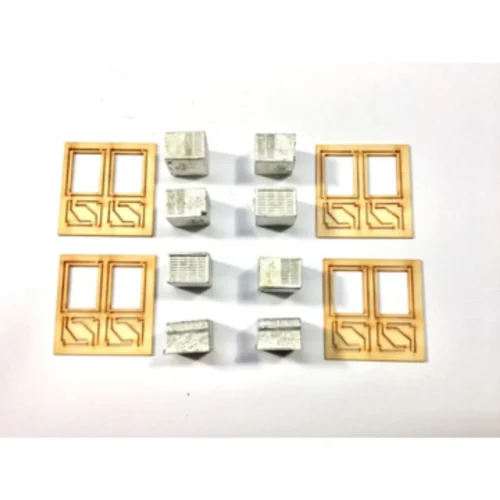 Showcase Miniatures 2332 - Window AC Units - HO Scale Kit