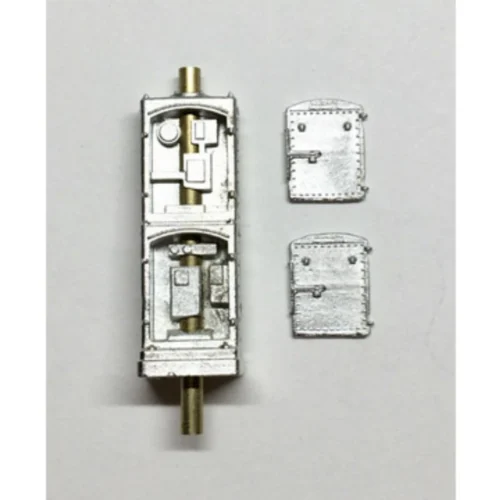 Showcase Miniatures 2341 - US & S Double Door Cabinet - HO Scale Kit