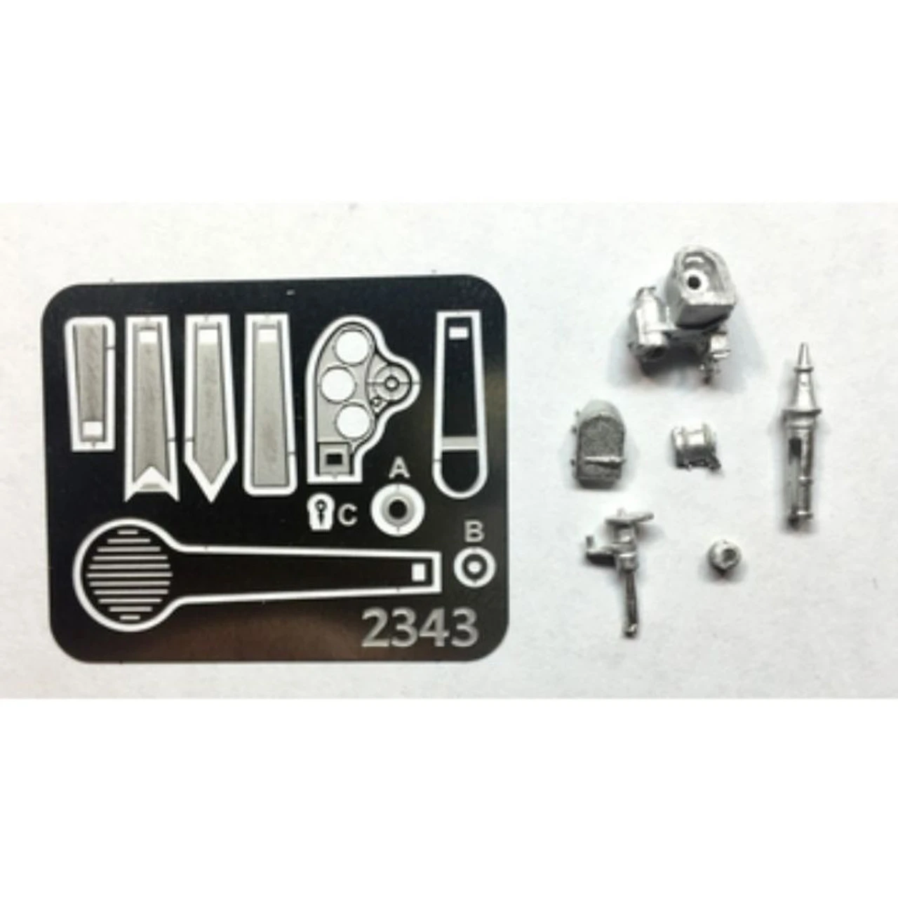 Showcase Miniatures 2343 - Photo Etch Right Hand Semaphore Head Set #1 - HO Scale Kit 3 Showcase Miniatures 2343 - Photo Etch Right Hand Semaphore Head Set #1 - HO Scale Kit