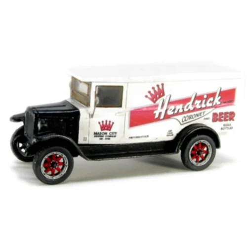Showcase Miniatures 3001 - 1929 Six Speed Delivery Van - HO Scale Kit
