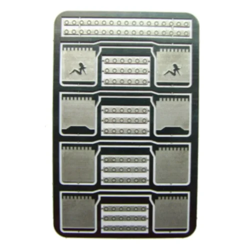 Showcase Miniatures 3007 - Mud Flaps - HO Scale Kit