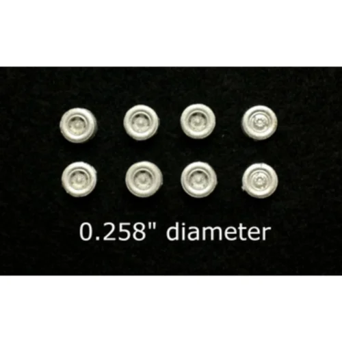 Showcase Miniatures W25005 - Tri-Axle Heavy Duty Steel Wheels - N Scale Kit