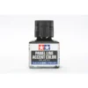 Tamiya 87131 - Panel Line Accent Color Black - 40ml -Model Train Hub tam87131a 83528.1645224111