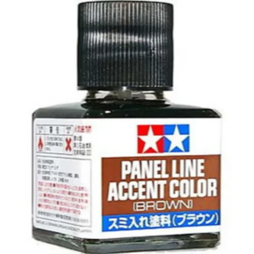 Tamiya 87132 - Panel Line Accent Color Brown - 40ml
