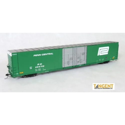 Tangent Scale Models 25027-06 - Greenville 86' Double Plug Door Box Car Penn Central (PC) 295159 - HO Scale