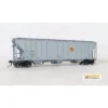 Tangent Scale Models 28012-10 - CGW "Delivery Gray 9-1966" GATC 4500 Covered Hopper Chicago Great Western (CGW) 7239 - HO Scale -Model Train Hub tan28012 58012.1678382219