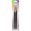 Testors 281205 - Premium Paint Brushes - Flat (#2, #8, #10) 1-each - Multi Scale -Model Train Hub tes281205 01008.1680210098