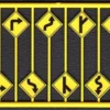 Tichy Train Group 8254 - Road Path Warning Signs #1 - HO Scale -Model Train Hub ttg8254 99419.1645224186