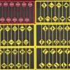 Tichy Train Group 8257 - Modern Road Signs Assortment 75 Pcs - HO Scale