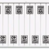 Tichy Train Group 8260 - High Speed Limit Signs 16 Pcs - HO Scale -Model Train Hub ttg8260 12779.1645224188