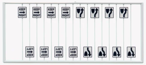 Tichy Train Group 8263 - Miscellaneous Road Signs #2 - 16 Pcs - HO Scale