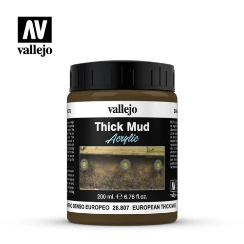 Vallejo 26807 - Diorama Effects - European Mud 200mL