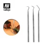 Vallejo T02001 - Stainless Steel Probes (x3) - Multi Scale 2 Vallejo T02001 - Stainless Steel Probes (x3) - Multi Scale -Model Train Hub vljt02001 33222.1663957394