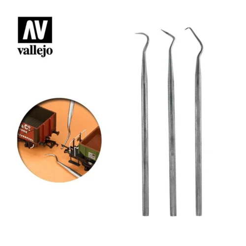Vallejo T02001 - Stainless Steel Probes (x3) - Multi Scale