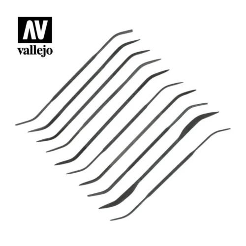 Vallejo T03003 - Curved File Set (x10) - Multi Scale