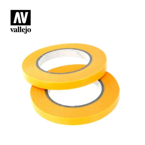 Vallejo T07005 - Masking Tape 6mm X 18m Twin Pack - Multi Scale