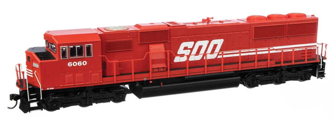 Walthers Mainline 910-20321 - EMD SD60M "TRICLOPS" W/ LokSound 5 Sound & DCC Soo Line (SOO) 6060 - HO Scale 3 Walthers Mainline 910-20321 - EMD SD60M "TRICLOPS" W/ LokSound 5 Sound & DCC Soo Line (SOO) 6060 - HO Scale