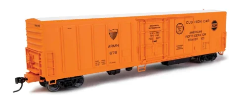 Walthers Mainline 910-3973 - 57' Mechanical Reefer American Refrigerator Transit (ARMN) 678 - HO Scale
