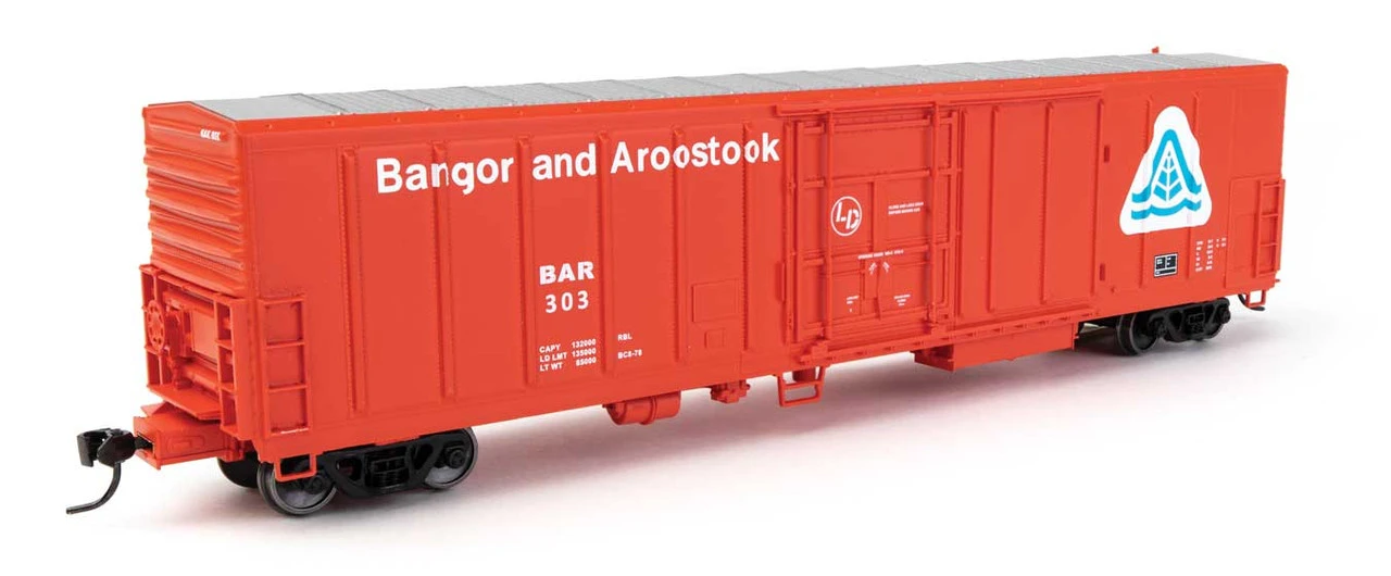 Walthers Mainline 910-3974 - 57' Mechanical Reefer Bangor & Aroostook (BAR) 303 - HO Scale 3 Walthers Mainline 910-3974 - 57' Mechanical Reefer Bangor & Aroostook (BAR) 303 - HO Scale