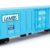 Walthers Mainline 910-3988 - 57' Mechanical Reefer Lamb Weston (REMX) 1057 - HO Scale -Model Train Hub wal910 3988 54336.1679679703