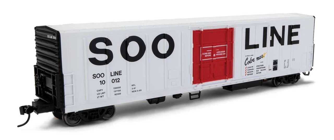 Walthers Mainline 910-3991 - 57' Mechanical Reefer Soo Line (SOO) 10012 - HO Scale 3 Walthers Mainline 910-3991 - 57' Mechanical Reefer Soo Line (SOO) 10012 - HO Scale