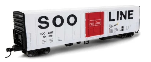 Walthers Mainline 910-3993 - 57' Mechanical Reefer Soo Line (SOO) 10018 - HO Scale