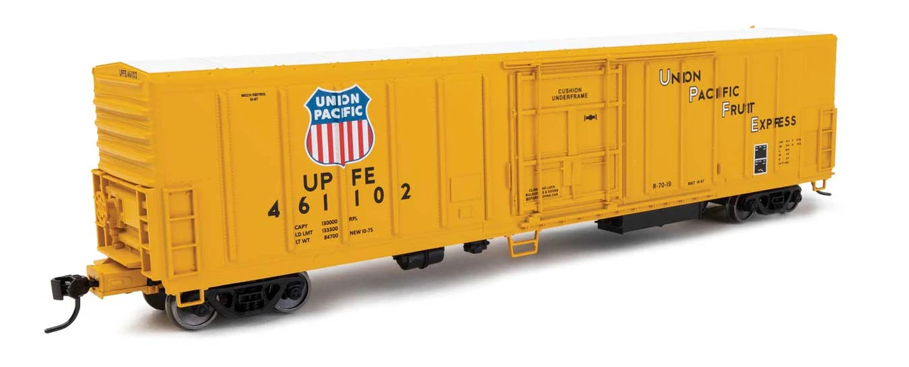 Walthers Mainline 910-3994 - 57' Mechanical Reefer Union Pacific (UPFE) 461102 - HO Scale 3 Walthers Mainline 910-3994 - 57' Mechanical Reefer Union Pacific (UPFE) 461102 - HO Scale