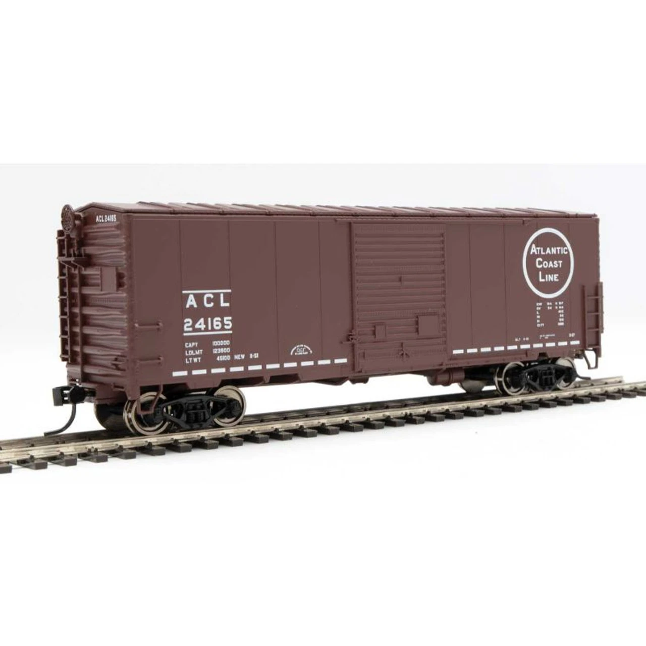 Walthers Mainline 910-45026 - 40' ACF Modernized Welded Boxcar W/8' Youngstown Door Atlantic Coast Line (ACL) 24170 - HO Scale 3 Walthers Mainline 910-45026 - 40' ACF Modernized Welded Boxcar W/8' Youngstown Door Atlantic Coast Line (ACL) 24170 - HO Scale