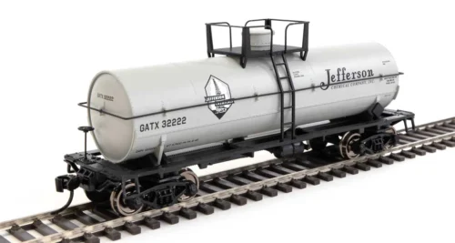 Walthers Mainline 910-48010 - 36' Chemical Tank Car Jefferson Chemical (GATX) 32222 - HO Scale