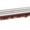 Walthers Mainline 910-5392 - 60' Pullman-Standard Flatcar BNSF 584966 - HO Scale -Model Train Hub wal910 5392 44025.1683567918