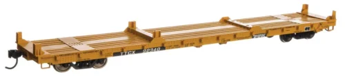 Walthers Mainline 910-5414 - 60' Pullman-Standard Flatcar TTCX 92340 - HO Scale