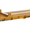 Walthers Mainline 910-5418 - 60' Pullman-Standard Flatcar Trailer Train (VTTX) 97697 - HO Scale -Model Train Hub wal910 5418 73749.1683568060