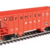 Walthers Mainline 910-56609 - 34' 100-Ton 2-Bay Hopper Granite Rock (GRCX) 1825 - HO Scale -Model Train Hub wal910 56609 36285.1677457763