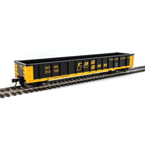 Walthers Mainline 910-6308 - 53' Gondola Railgon (GONX) 310616 - HO Scale