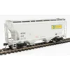 Walthers Mainline 910-7565 - 39' Trinity 3281 2-Bay Covered Hopper Blue Circle Cement (BCAX) 224 - HO Scale -Model Train Hub wal910 7565 55409.1670633084