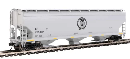 Walthers Mainline 910-7722 - 60' NSC 5150 3-Bay Covered Hopper Canadian Pacific (CP) 650450 - HO Scale