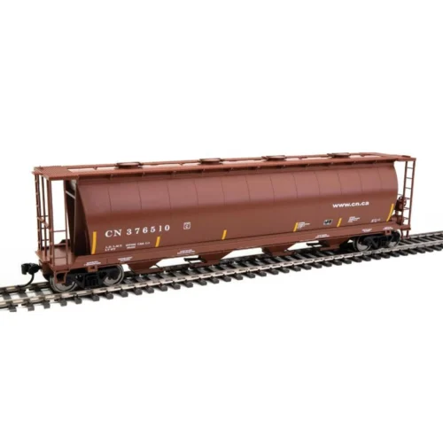 Walthers Mainline 910-7839 - 59' Cylindrical Hopper Canadian National (CN) 376593 - HO Scale