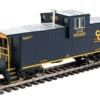 Walthers Mainline 910-8710 - International Extended Wide-Vision Caboose Chesapeake & Ohio (C&O) 903202 - HO Scale -Model Train Hub wal910 8710 33370.1684127981