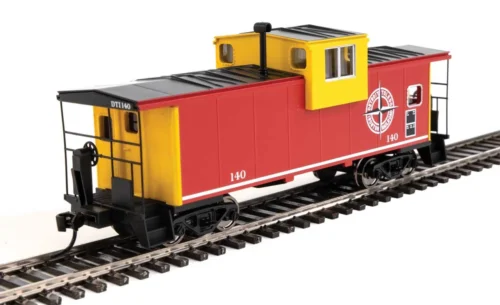 Walthers Mainline 910-8712 - International Extended Wide-Vision Caboose Detroit, Toledo And Ironton (DTI) 140 - HO Scale