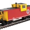 Walthers Mainline 910-8713 - International Extended Wide-Vision Caboose Detroit, Toledo And Ironton (DTI) 142 - HO Scale -Model Train Hub wal910 8713 28774.1684127994