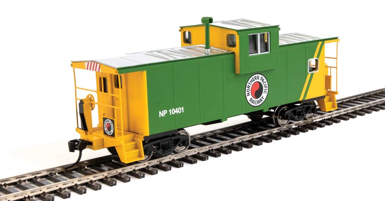 Walthers Mainline 910-8718 - International Extended Wide-Vision Caboose Northern Pacific (NP) 10401 - HO Scale 3 Walthers Mainline 910-8718 - International Extended Wide-Vision Caboose Northern Pacific (NP) 10401 - HO Scale