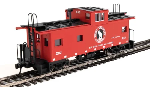 Walthers Mainline 910-8768 - International Wide-Vision Caboose Great Northern (GN) X82 - HO Scale