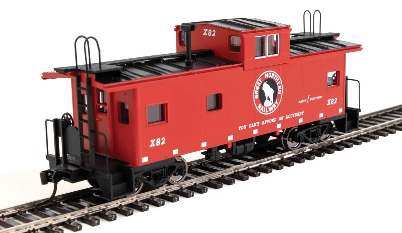 Walthers Mainline 910-8768 - International Wide-Vision Caboose Great Northern (GN) X82 - HO Scale 3 Walthers Mainline 910-8768 - International Wide-Vision Caboose Great Northern (GN) X82 - HO Scale