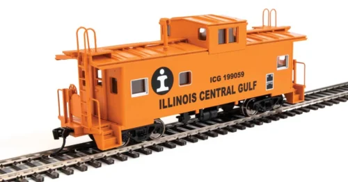 Walthers Mainline 910-8772 - International Wide-Vision Caboose Illinois Central Gulf (ICG) 199059 - HO Scale