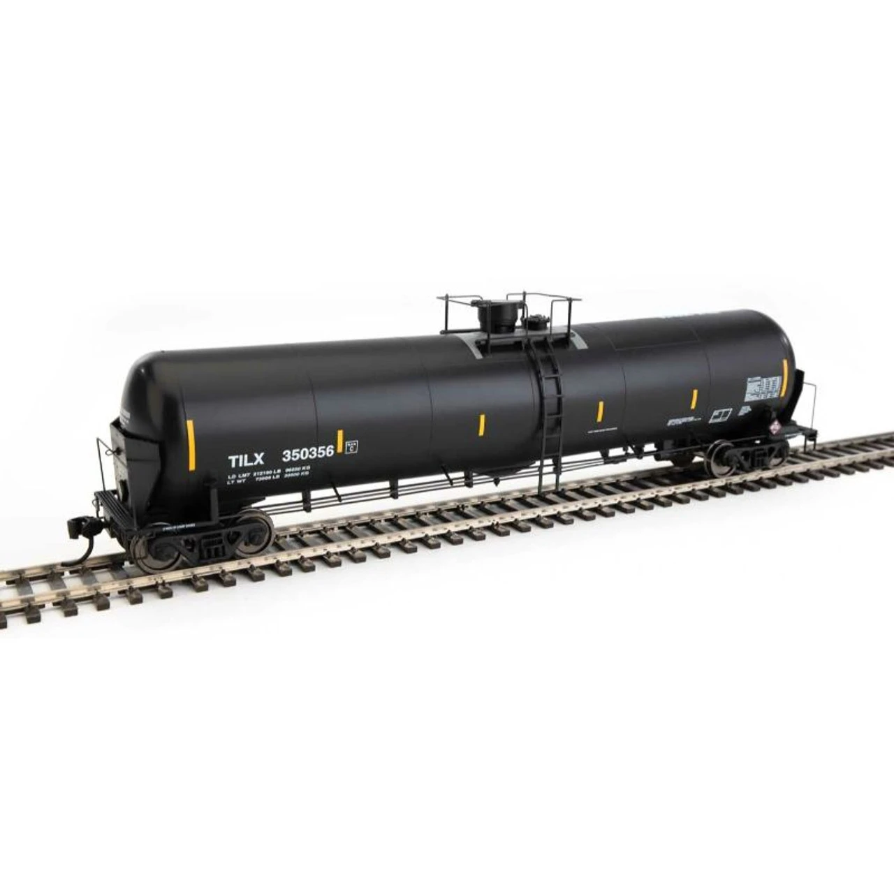 Walthers Proto 920-100758 - 55' Trinity Modified 30,145-Gallon Tank Car Trinity Industries (TILX) 350356 - HO Scale 3 Walthers Proto 920-100758 - 55' Trinity Modified 30,145-Gallon Tank Car Trinity Industries (TILX) 350356 - HO Scale