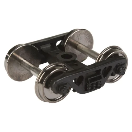 Walthers Proto 920-2002 - 100 Ton Barber S-2 Rigid Trucks [36" Metal Wheels] - Pair - HO Scale